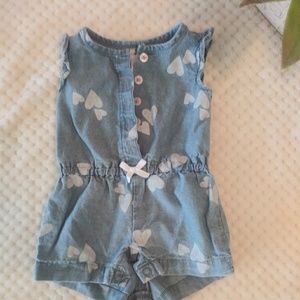 Girls newborn romper
